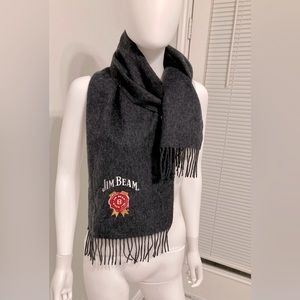 Jim Beam Whiskey Scarf - Charcoal/Grey -